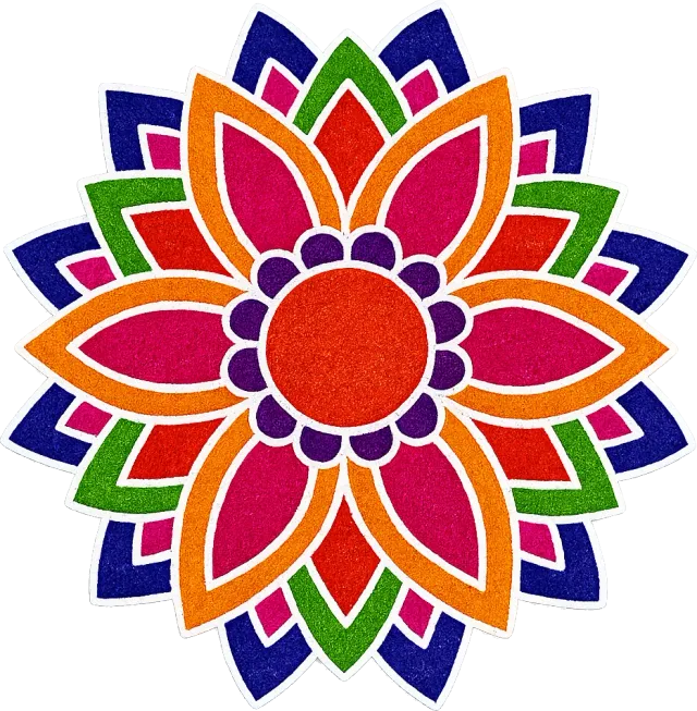 सतरंगी कमल